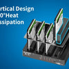 4-Bay USB 3.0 Hard Drive Docking Station for 2.5/3.5" SATA HDD & SSD