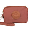Multi-Layer Canvas Organizer Wallet with Zipper Pouch