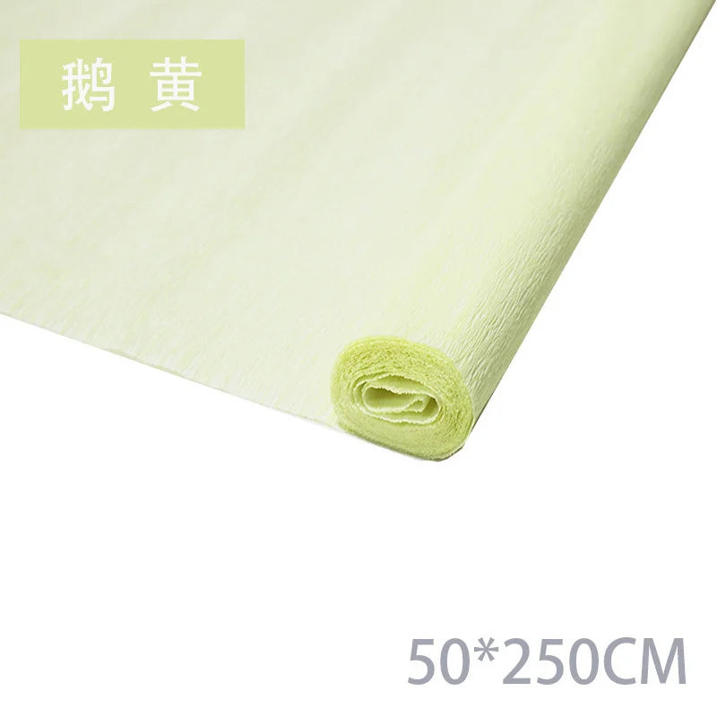 Handmade Crepe Paper Roll for DIY Paper Flowers