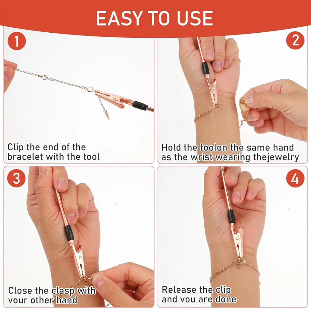 Metal Bracelet Clasp Helper Tool