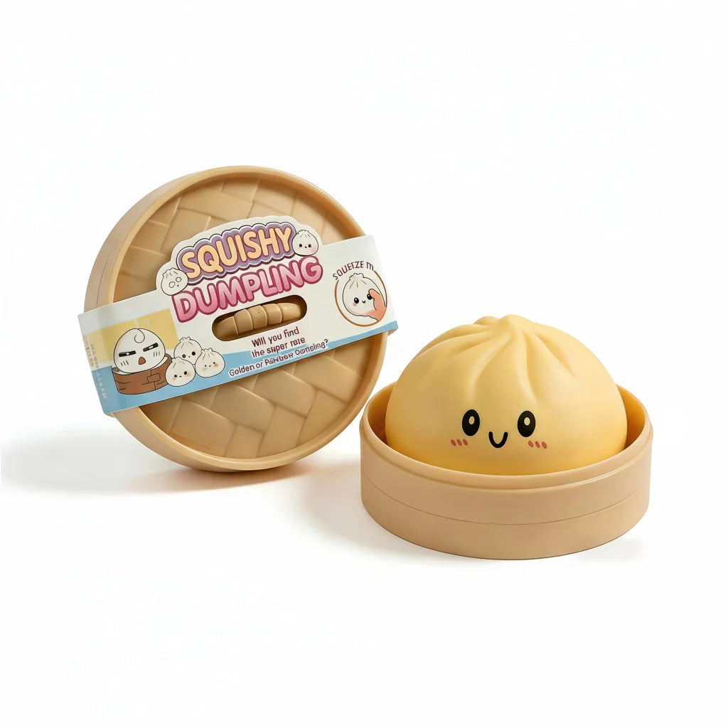Glitter Dumpling Squishy Stress Relief Toy