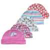 Soft Cotton Baby Hats for Newborns & Infants (0-6 Months)