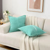 Corduroy Lumbar Pillow Cover for Office and Home