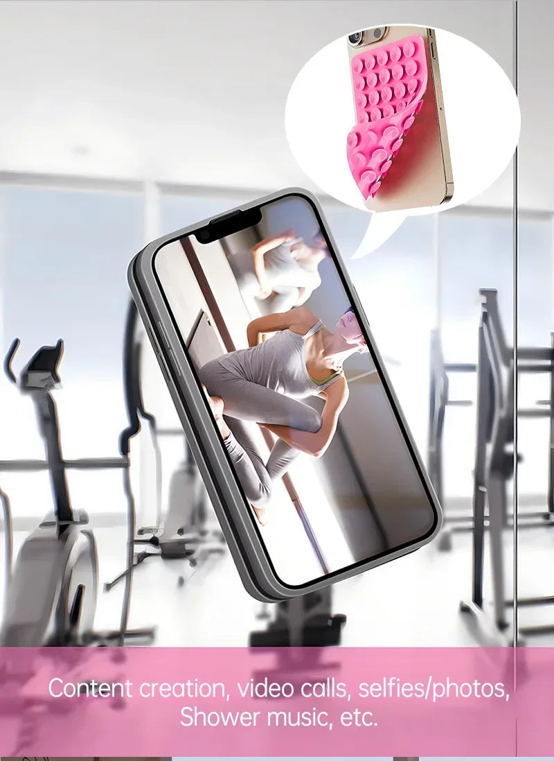 Multifunctional Silicone Suction Cup Phone Holder
