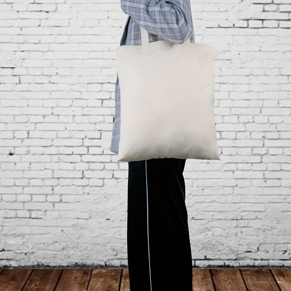 Everyday Cotton Tote Bag – Reusable, Durable & Perfect for Shopping or DIY