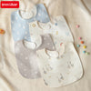 Soft Cotton Baby Bibs with Waterproof Backing (3-Layer, U-Shaped)