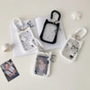 Cat Silicone ID Card Holder with Keychain