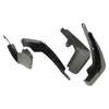 Black mud flaps for Mazda CX-30, including front and rear splash guards.