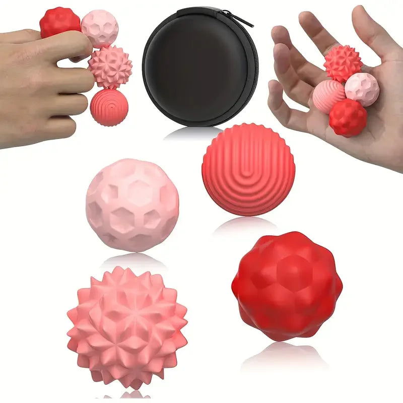 Silicone Magnetic Fidget Balls for Stress Relief and Focus