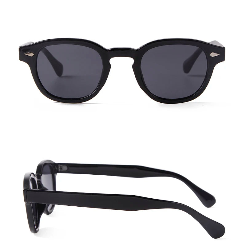 Retro Tortoise Shell Square Sunglasses