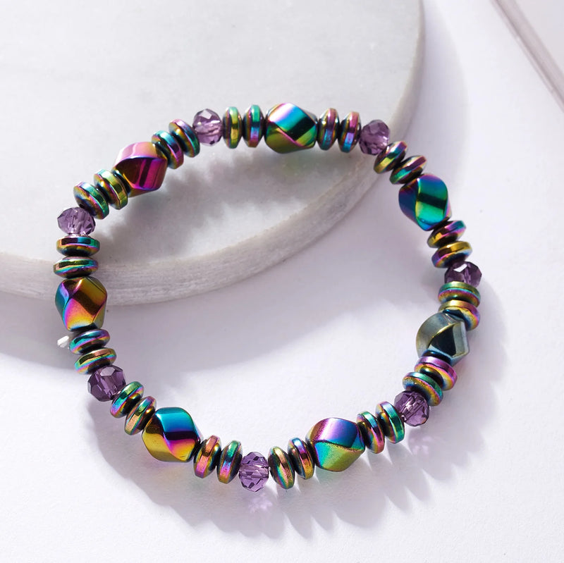 Bracelet Magnétique en Pierre Naturelle