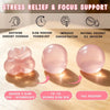 Slow Rebound Stress Relief Squishy Ball – Coconut Oil Jelly Sensory Toy