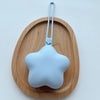 Star Silicone Pacifier Storage Box with Stroller Hanging Strap