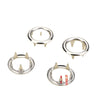 Metal Snap Fastener Kit with Hand Press Pliers & Storage Box