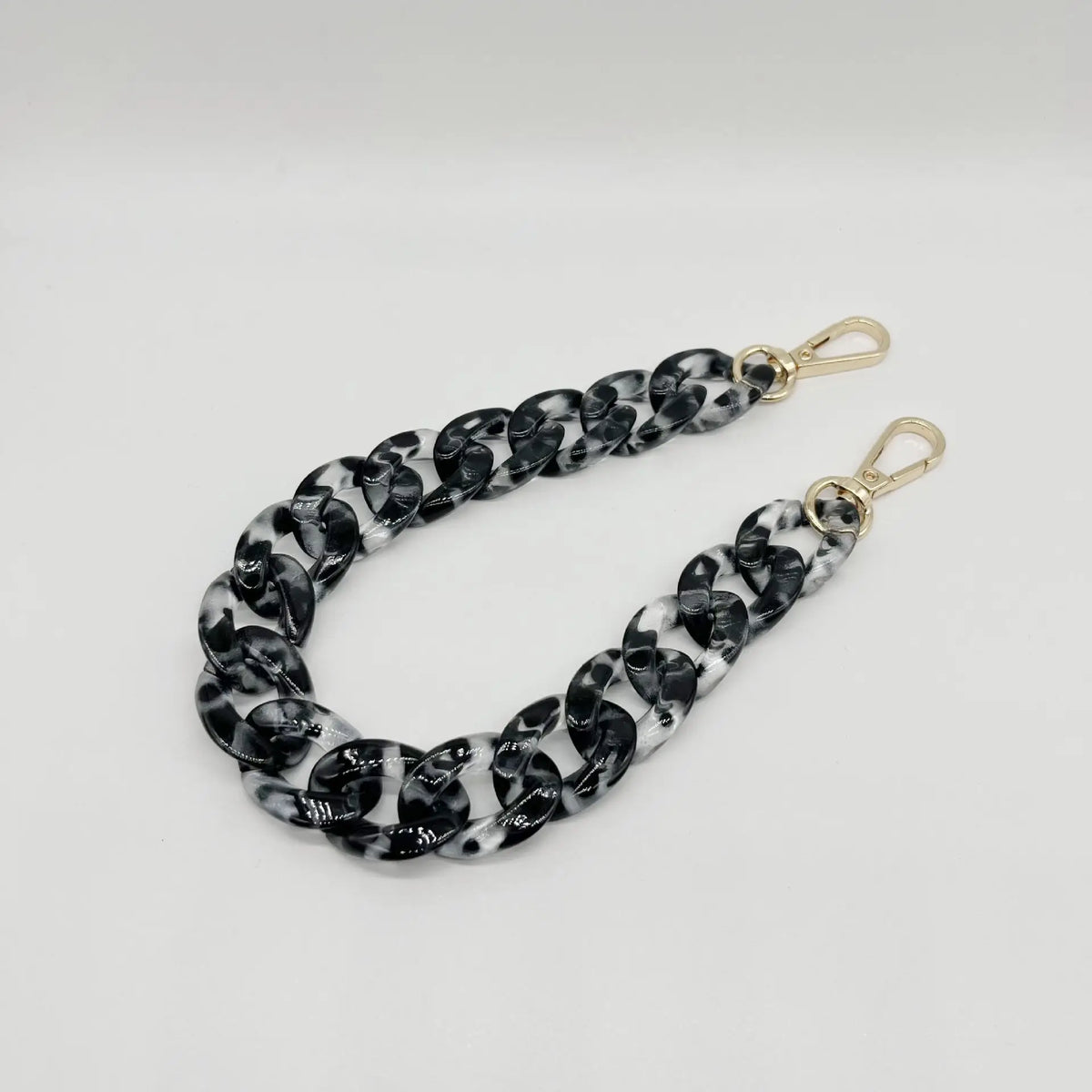 Vibrant Acrylic Bag Chain – Multicolor Shoulder & Phone Strap