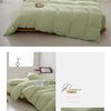 Washed Cotton Duvet Cover – Minimalist Solid Color Bedding
