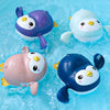 Wind-Up Swimming Animal Bath Toys for Toddlers