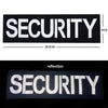 Reflective IR Security Patch with Hook & Loop Backing