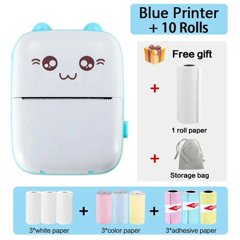 Mini Tragbarer Bluetooth-Thermodrucker