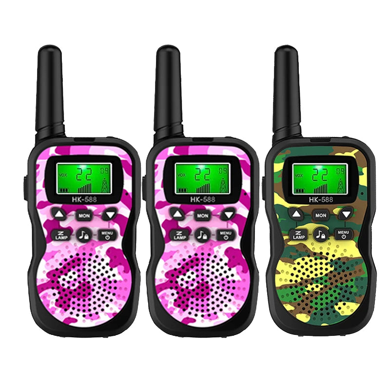 Walkie Talkies para Niños (Pack de 3)