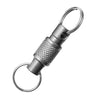 Rotating Titanium Alloy Keychain Clip