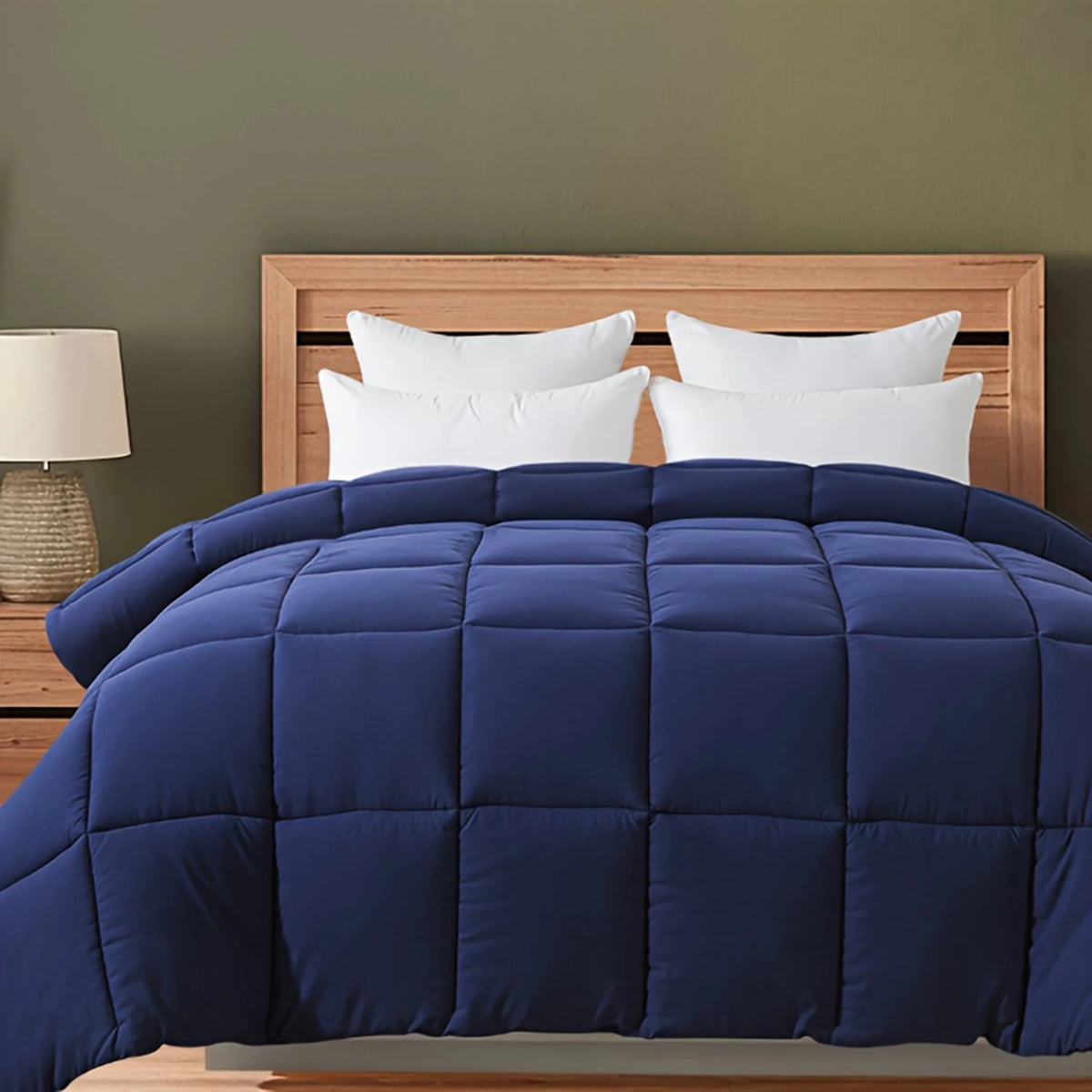 All-Season Hypoallergenic Down Alternative Comforter