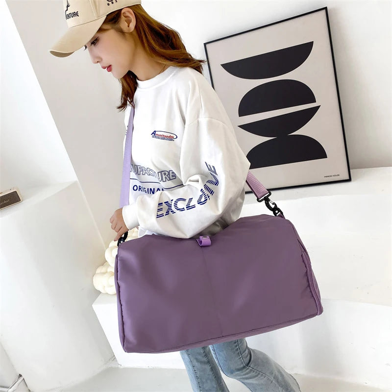 Versatile Yoga Mat Carry Bag with Shoe Pocket