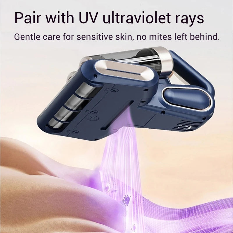 Cordless Mite Vacuum Cleaner with UV Sterilization