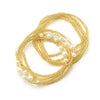 Colorful Elastic Belly Bead Chain Set for Women