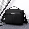 Schwarzes, langlebiges, wasserdichtes Herren-Business-Etui mit Griff und Schulterriemen