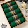 Chunky Alpaca Wool Knitting Yarn – 500g Multi-Color Set for Cozy Winter Projects