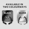 Motorcycle Brake & Clutch Lever Hand Guards with Carbon Fiber Finish