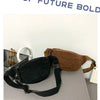 Corduroy Waist Pack for Women – Versatile Crossbody & Shoulder Bag