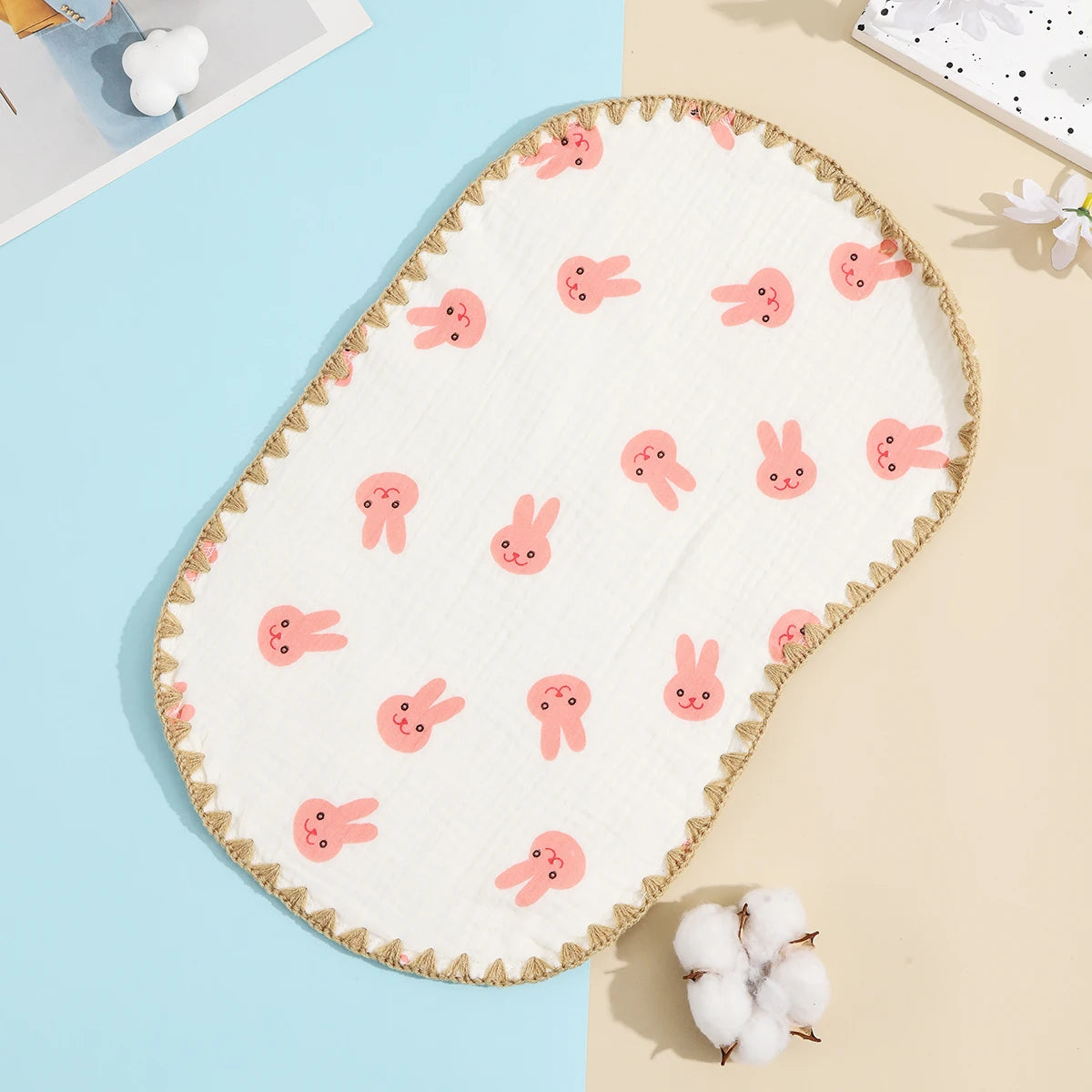 Cloud Soft Baby Pillow with Cotton Gauze Cover