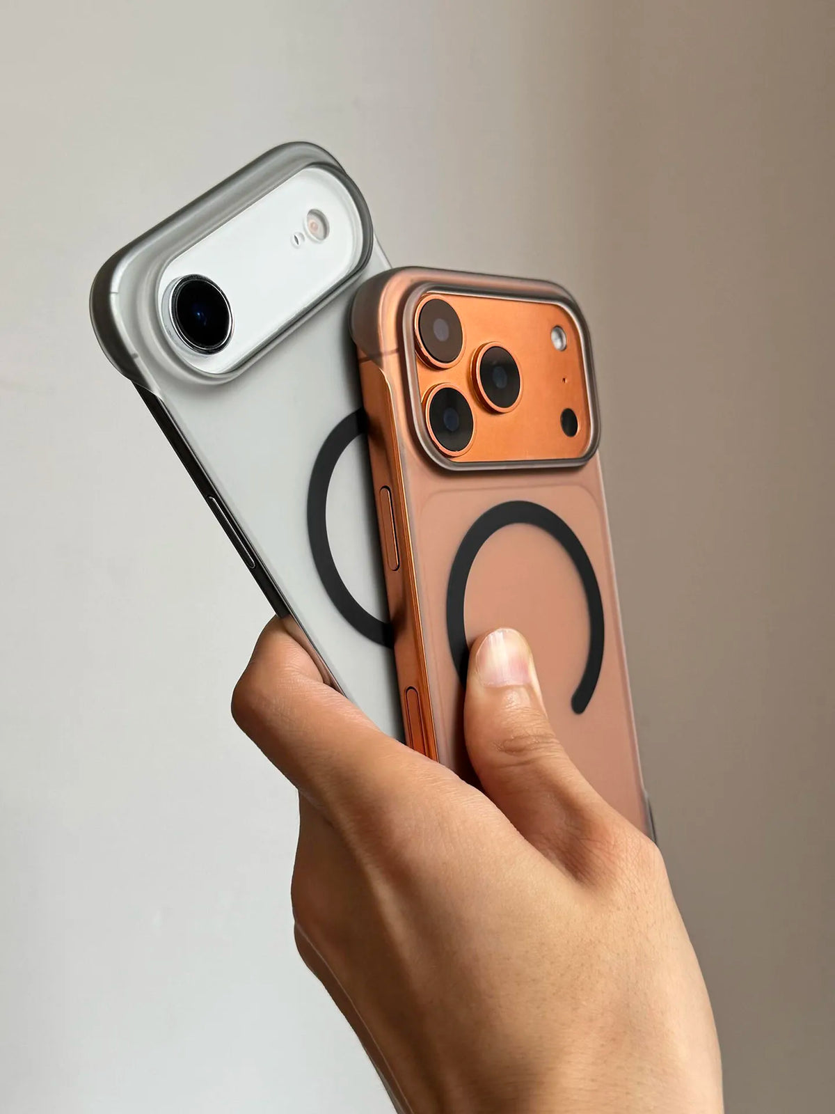 Ultra-Thin Matte Magnetic Phone Case with MagSafe Compatible Wireless Charging