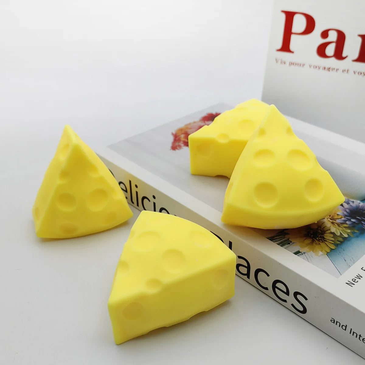 Entspannendes Käse-Squishy Stressspielzeug