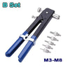150-Piece Rivet Nut Kit with Gun and Mandrels