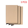Three slim metal RFID blocking card holders with a pop-up design shown side by side.