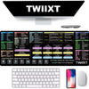 Excel Shortcut Large Mouse Pad with Stitched Edges