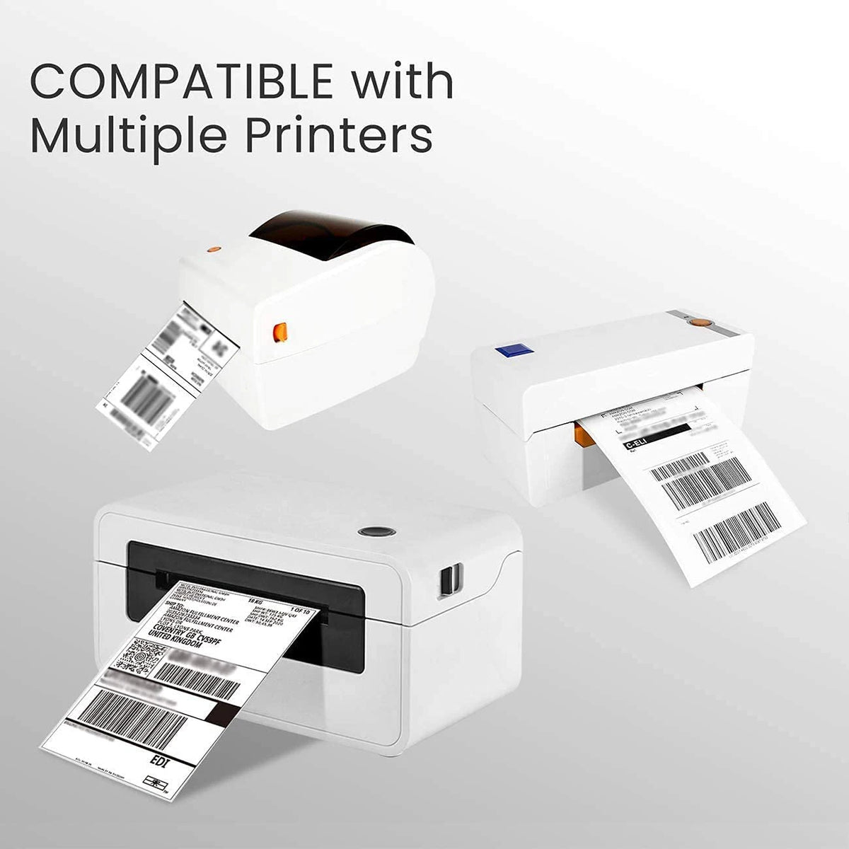 4x6 Inch Thermal Label Paper for Shipping and Barcode Printing