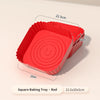 Reusable Square Silicone Air Fryer Liners