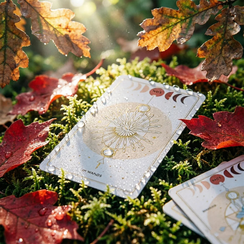 Gold Embossed Tarot Card Deck with Guidebook
