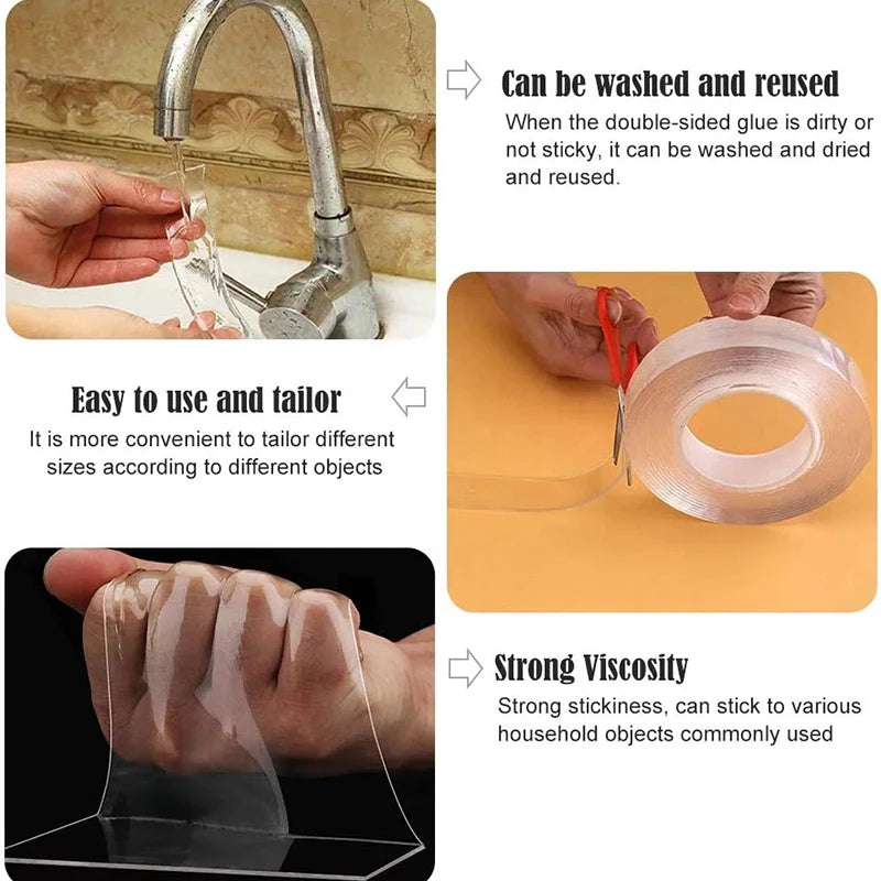 Transparent Nano Double-Sided Tape