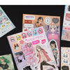 Retro Music-Themed Sticker Pack – 45 Unique Designs