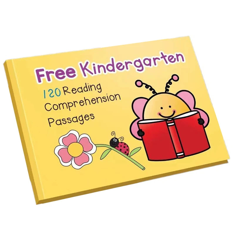 English Reading Comprehension Workbook for Kids Ages 5-8
