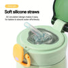 Minimalist Insulated Water Bottle with Pop-Up Straw Lid