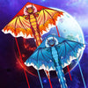 Vibrant 140cm Dragon Kite for Adults with 100m Line