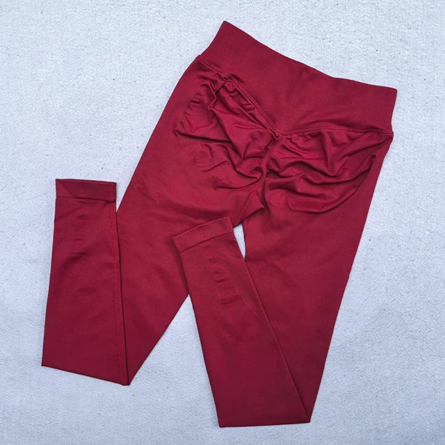 Women's Seamless Scrunch-Butt Yoga Leggings
