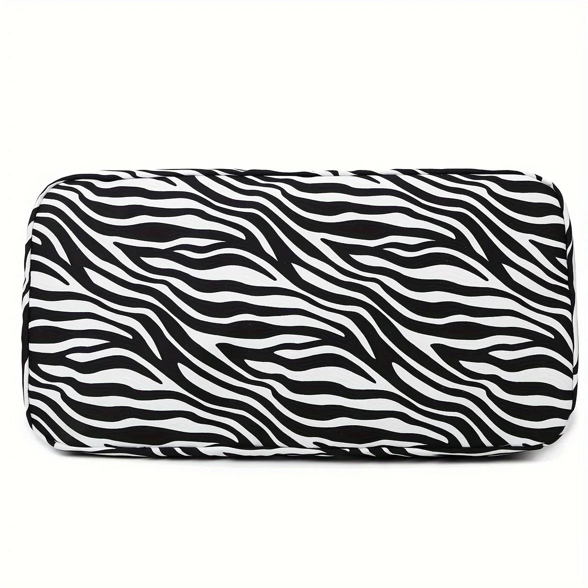 Animal Print Travel Duffle Bag with Shoe Compartment