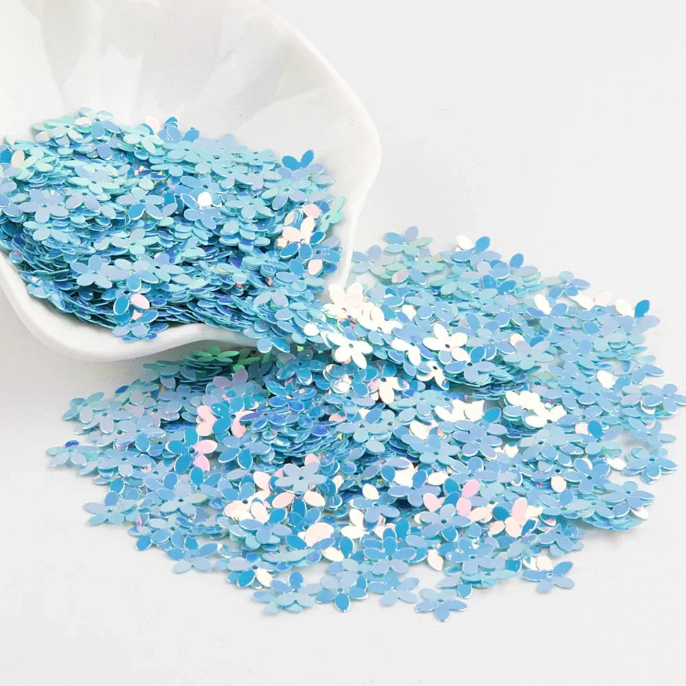 10mm Flower Sequin Craft Embellishments